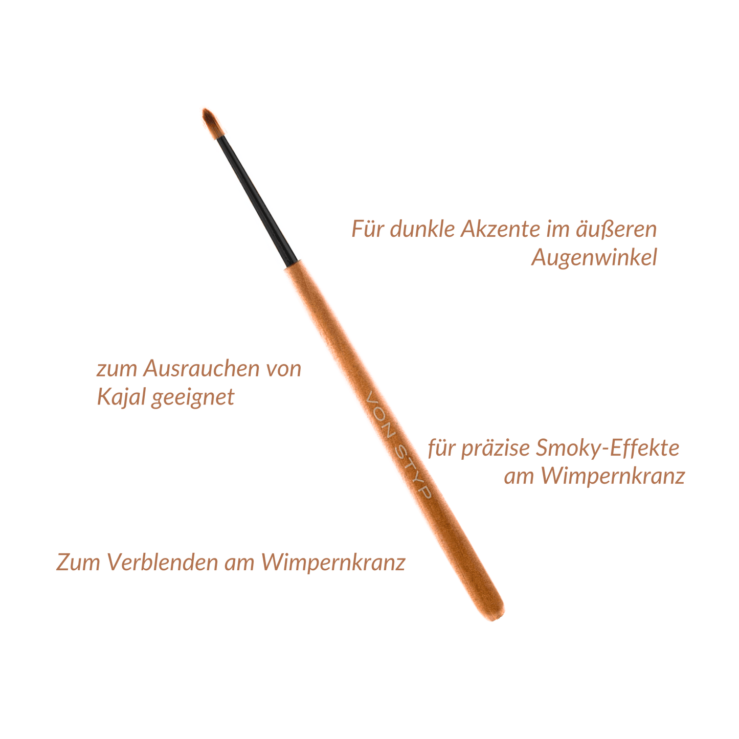 Birch Smoky Eyeliner Brush | E5