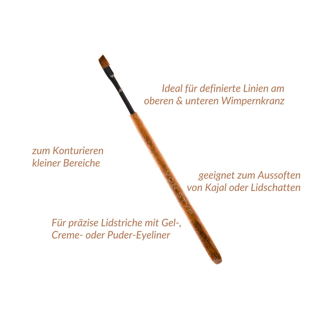Birch Angled Eyeliner Brush | E4
