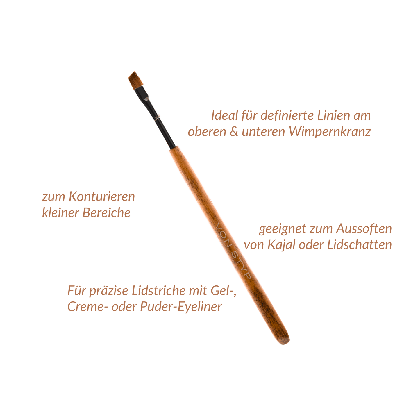 Birch Angled Eyeliner Brush | E4