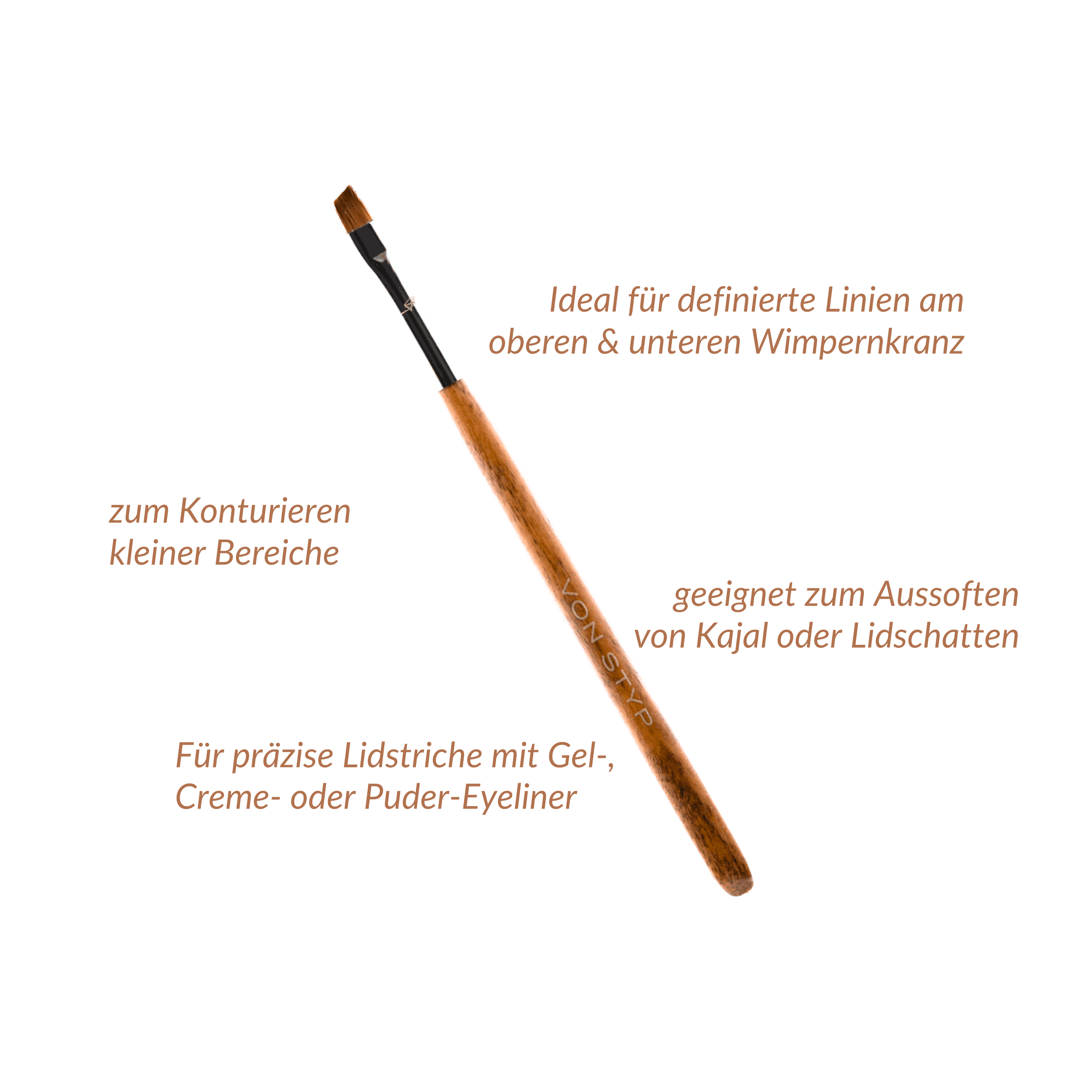 Birch Angled Eyeliner Brush | E4