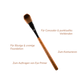 Birch Foundation Concealer Brush | F4
