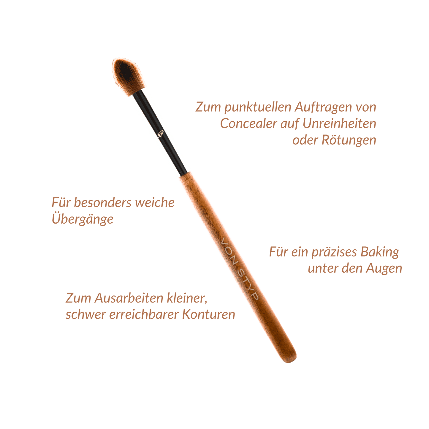 Birch Pointed Brush | E1